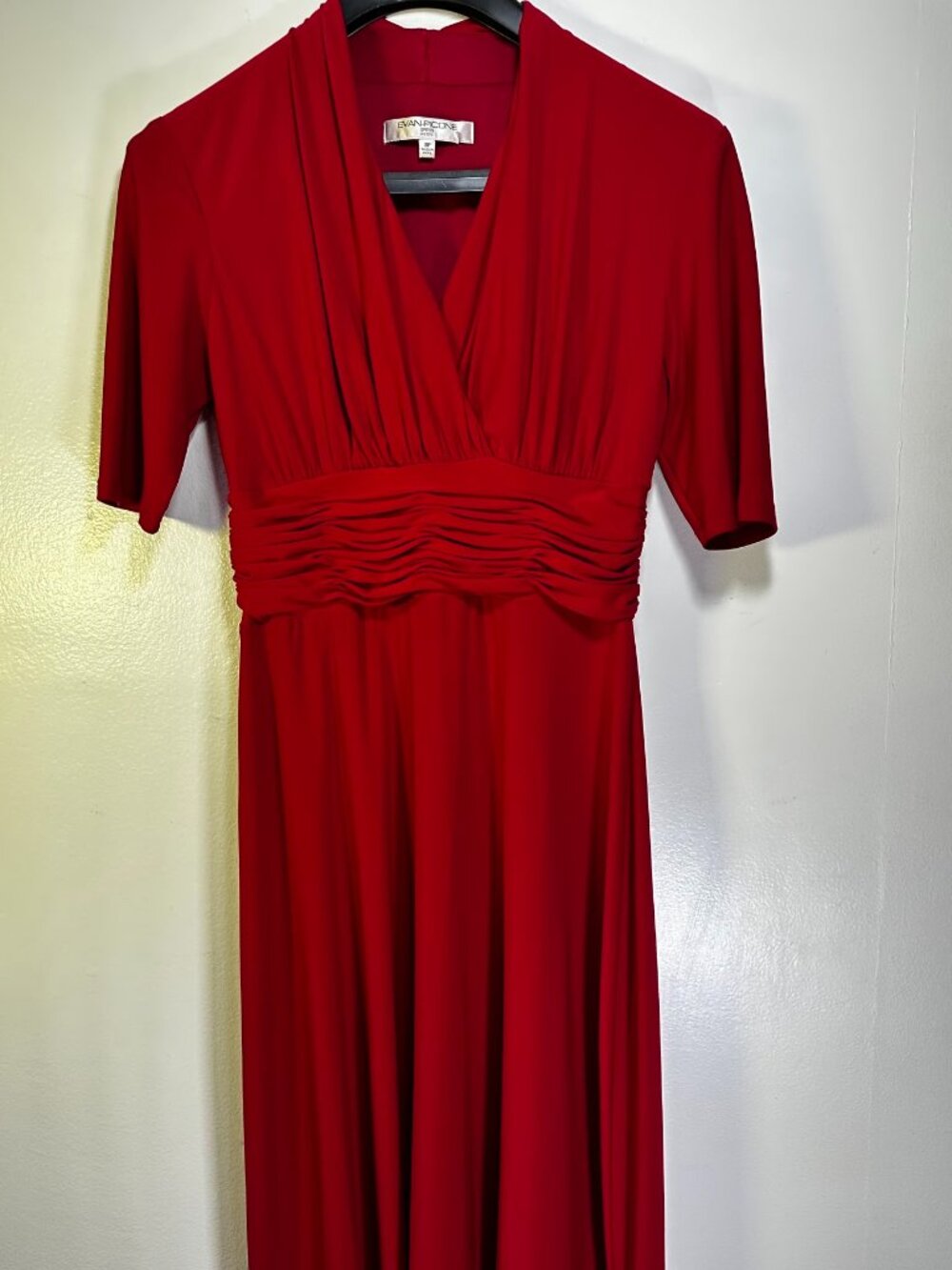Evan Picone Petite Burgundy Dress Size 8P